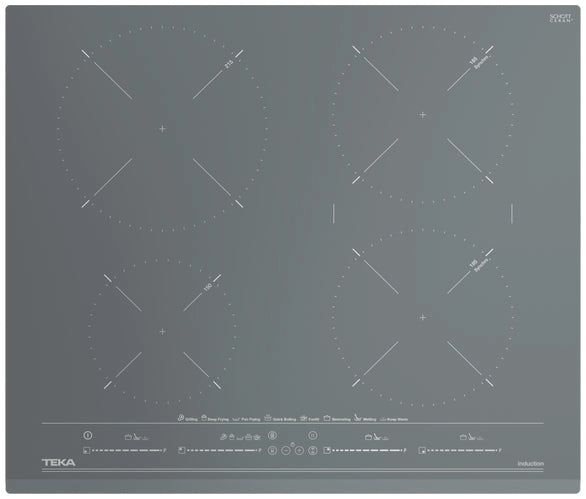 Encimera De Inducción 4 Quemadores IZC 64630 ST MST Stone Grey Teka