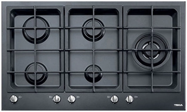 Encimera Gas 5 Quemadores EW-90 5G AI AL TR CI Negro Teka