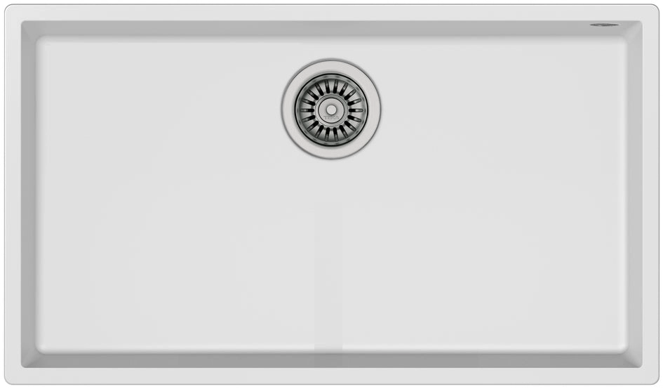 Lavaplatos SQUARE 72.40 TG Granito Blanco Artico Teka