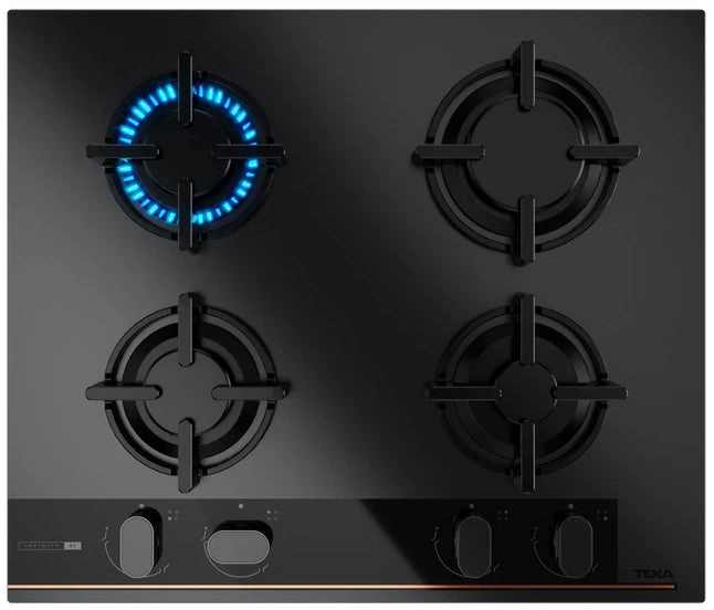 Encimera Cristal Gas GBC 64 Infinity G1 Teka