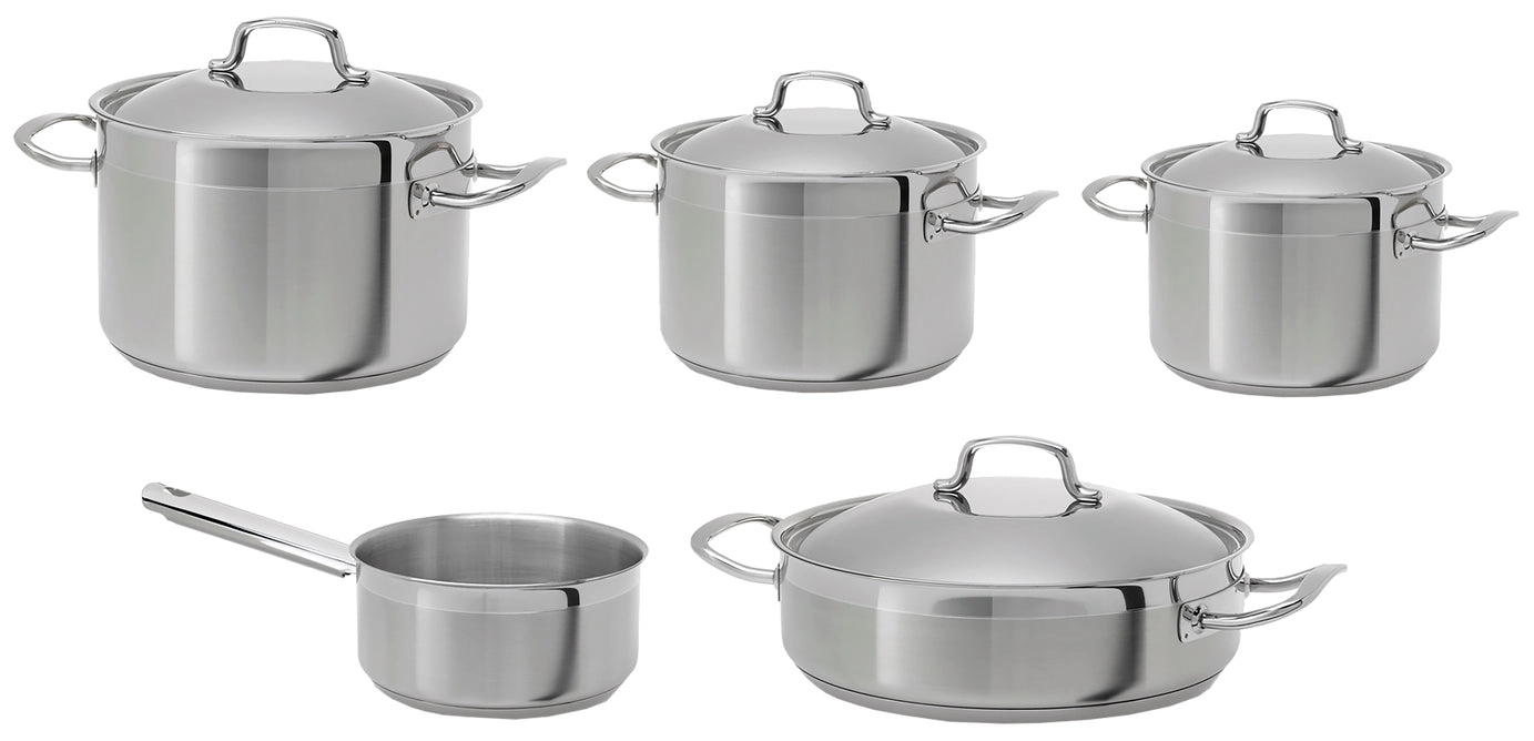 Set De Ollas De Inducción 9 Piezas Teka