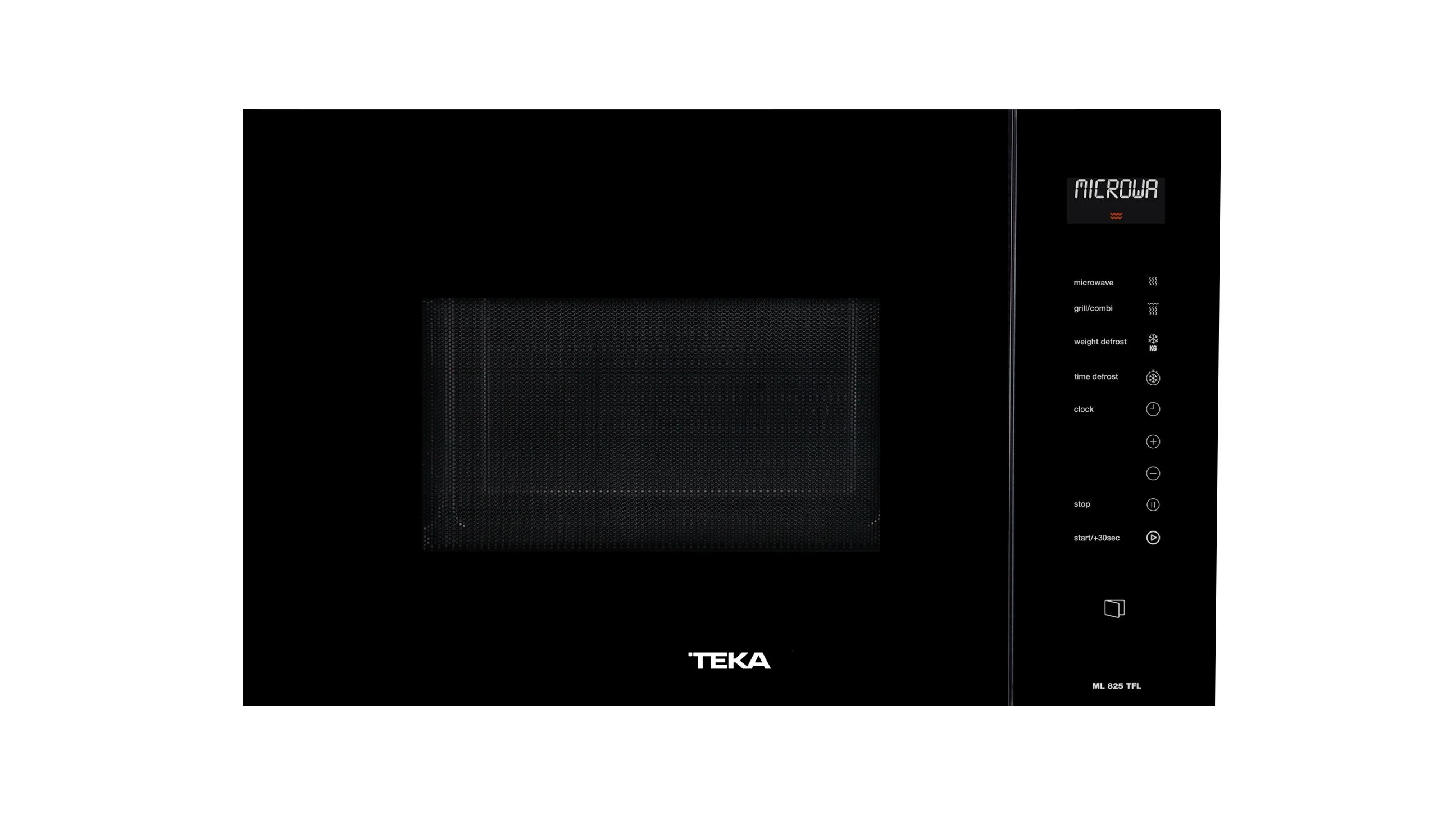 Microondas Empotrable + Grill TEKA ML 825 TFL BK – 25 L Full Touch