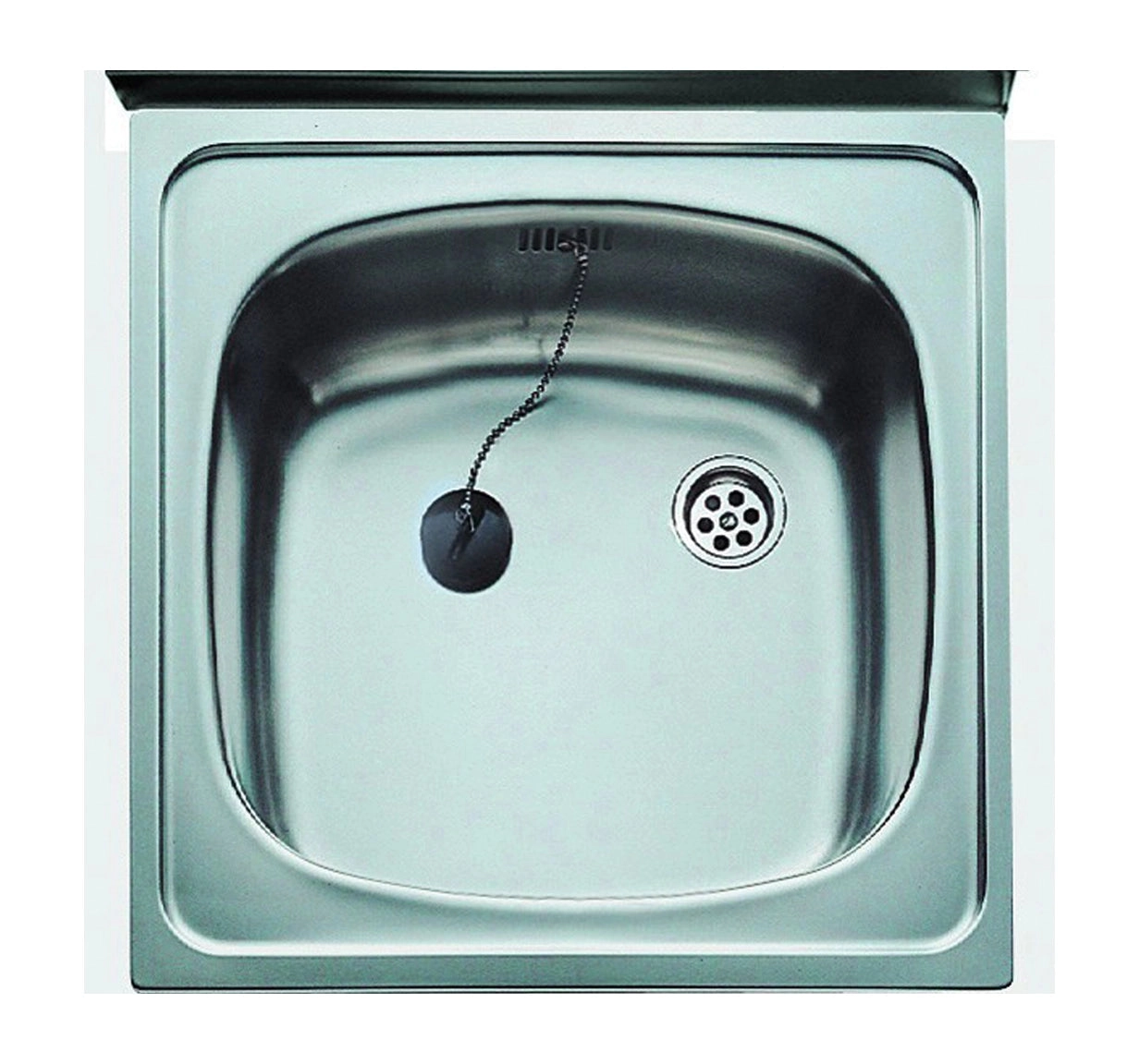 Lavaplatos Sobreponer 45x50 1C - Acero Inoxidable con Insonorizante