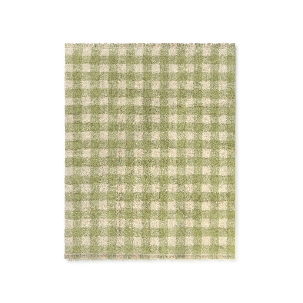 Alfombra lavable - Vichy Matcha