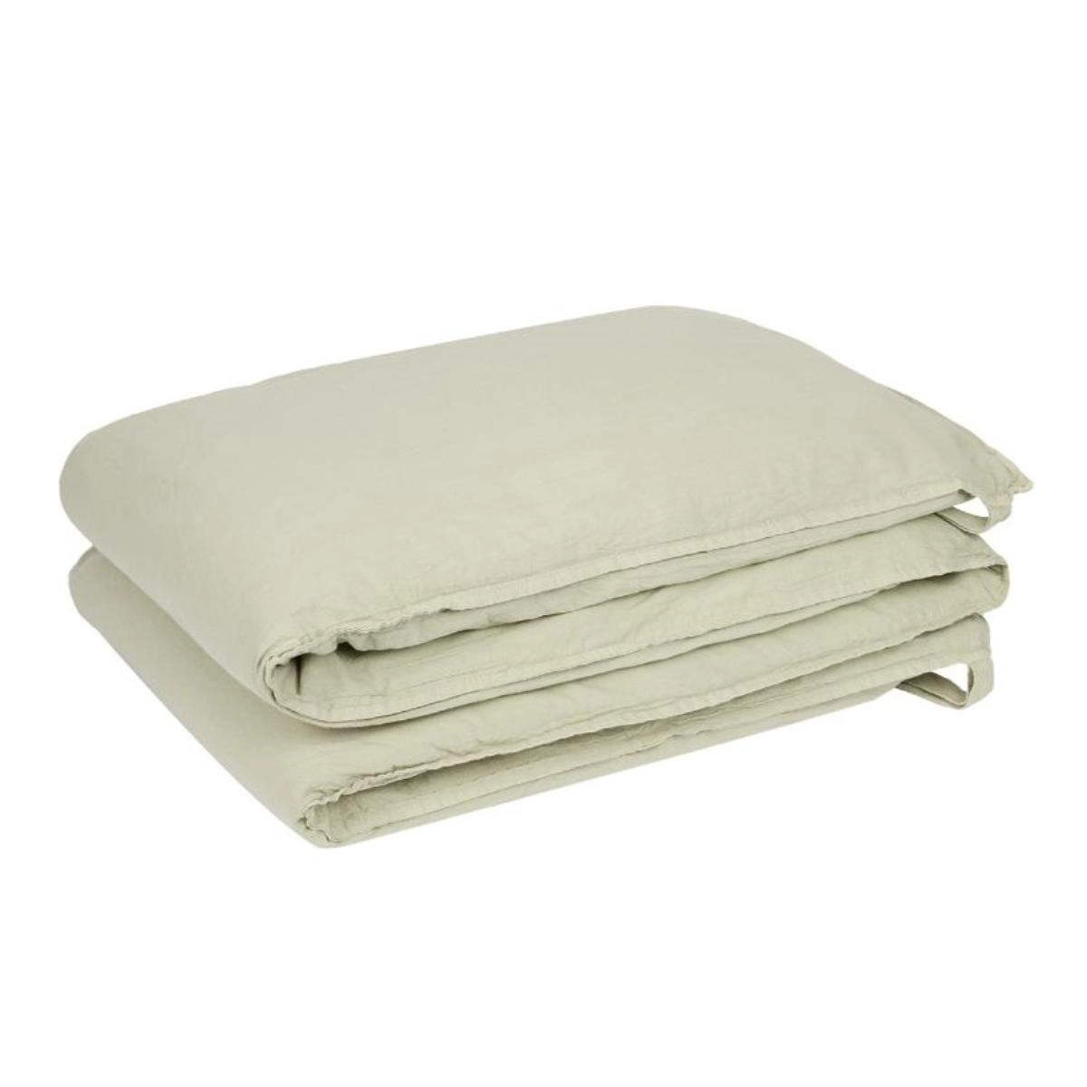Protector de cuna Wabi Sabi con cierre - Green matcha