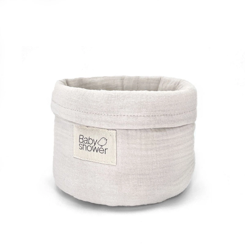 Cesta organizadora algodón - M - cloud powder