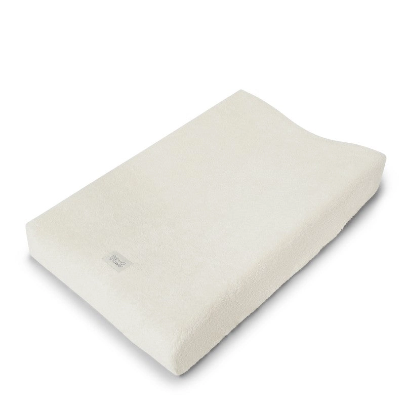 Funda para mudador ajustable - Toalla terry ivory
