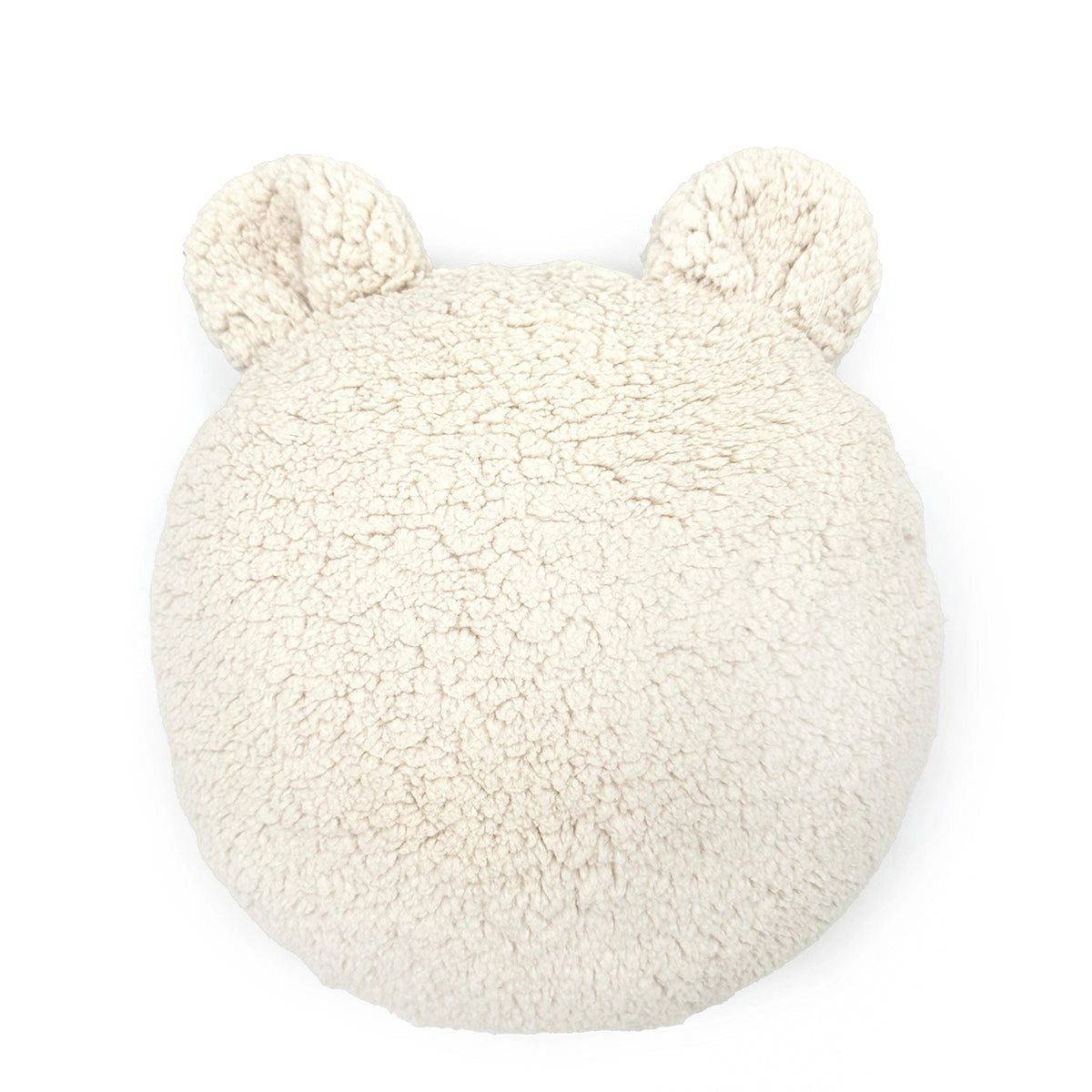 Cojín con bolsillo teddy - Mouton