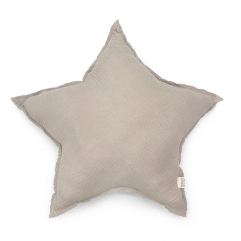 Cojín estrella - latte powder