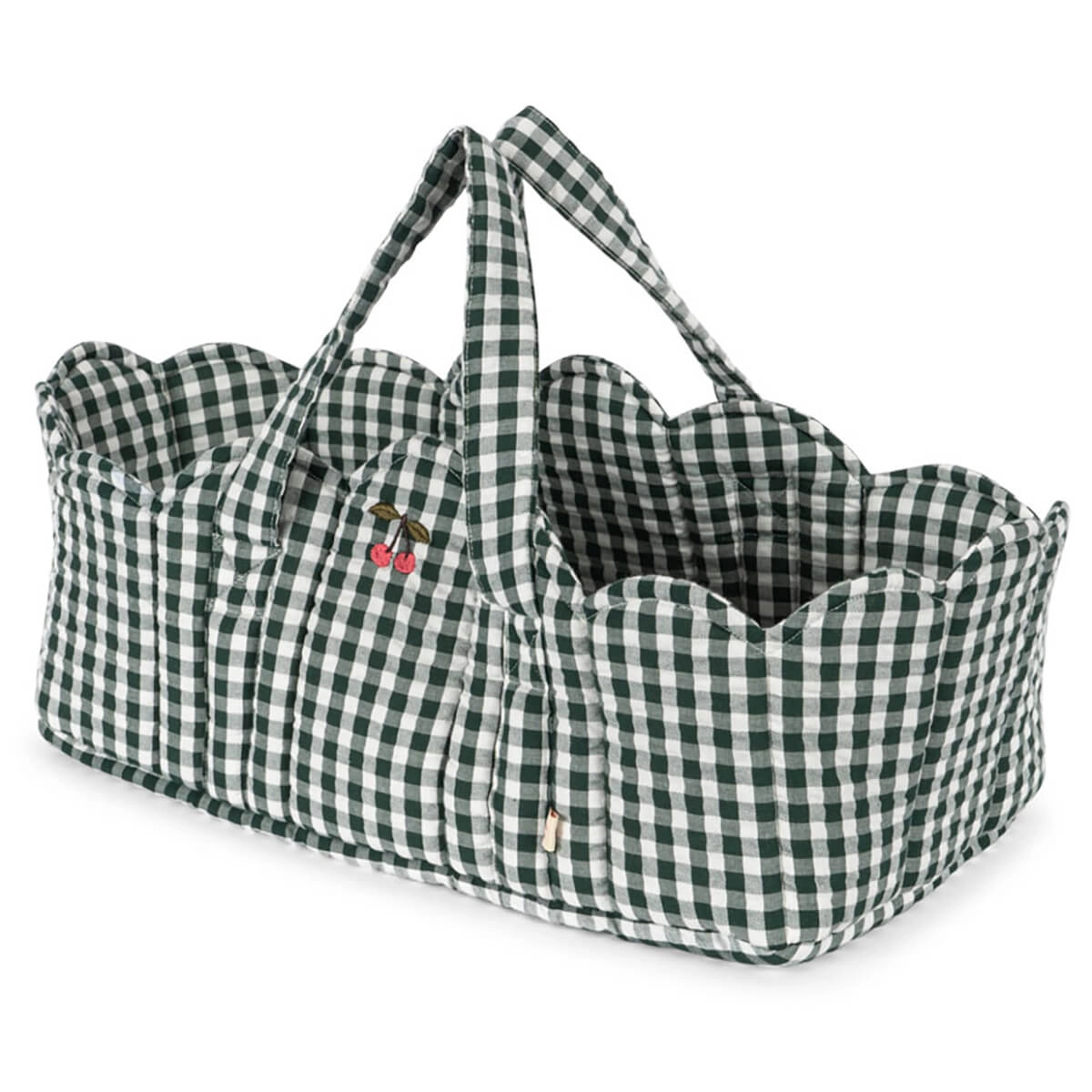 Moisés para muñeca - Green check