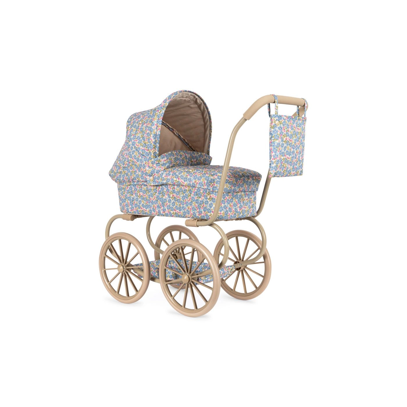 Coche / Moises Vintage para muñecas Minnie - Fleur Rosier