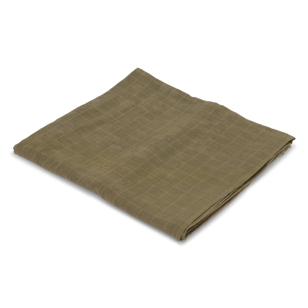 Swaddle Big Muslin - Lizard Green