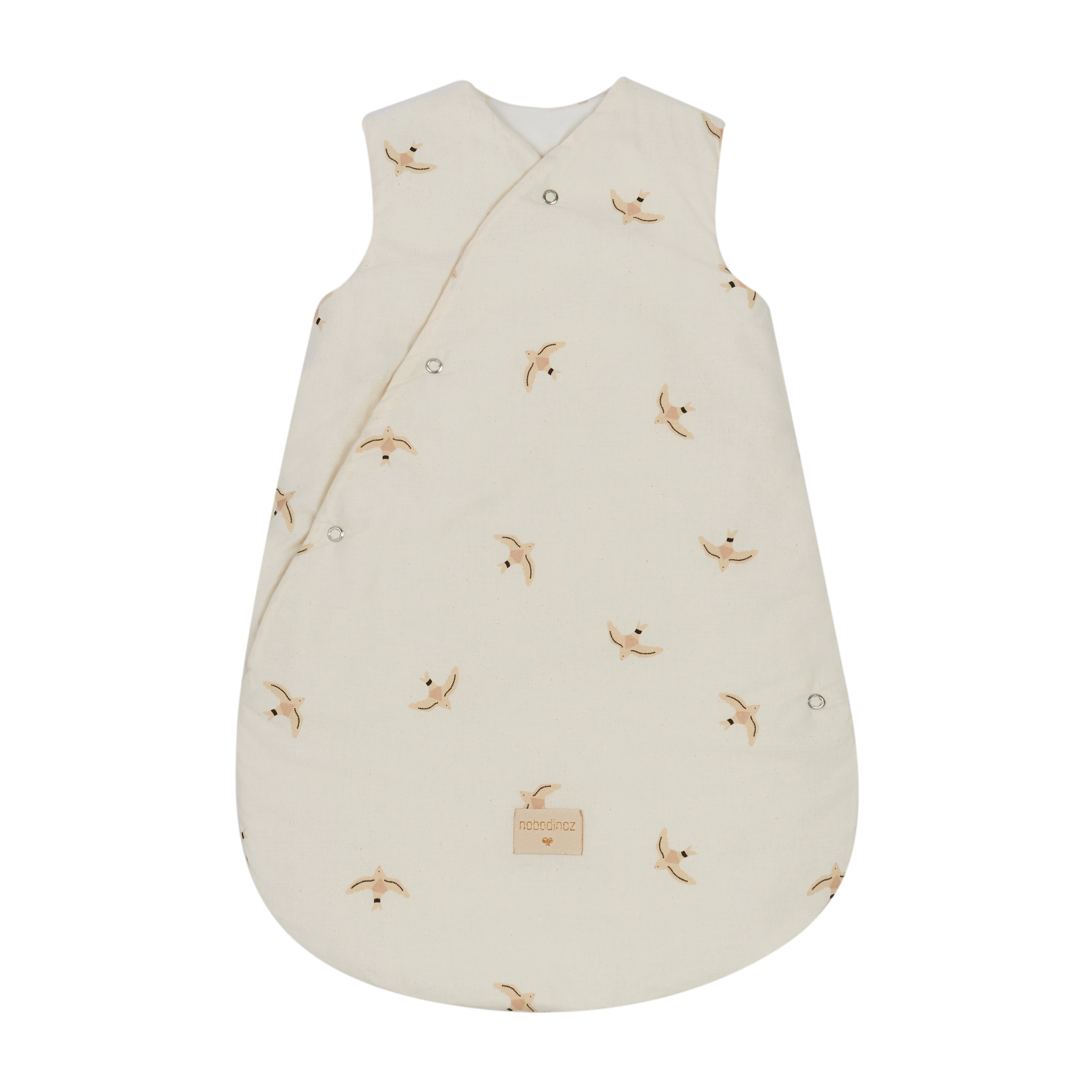 Saco de dormir Snowy Warm - Nude Haiku Birds - 0 a 6 meses