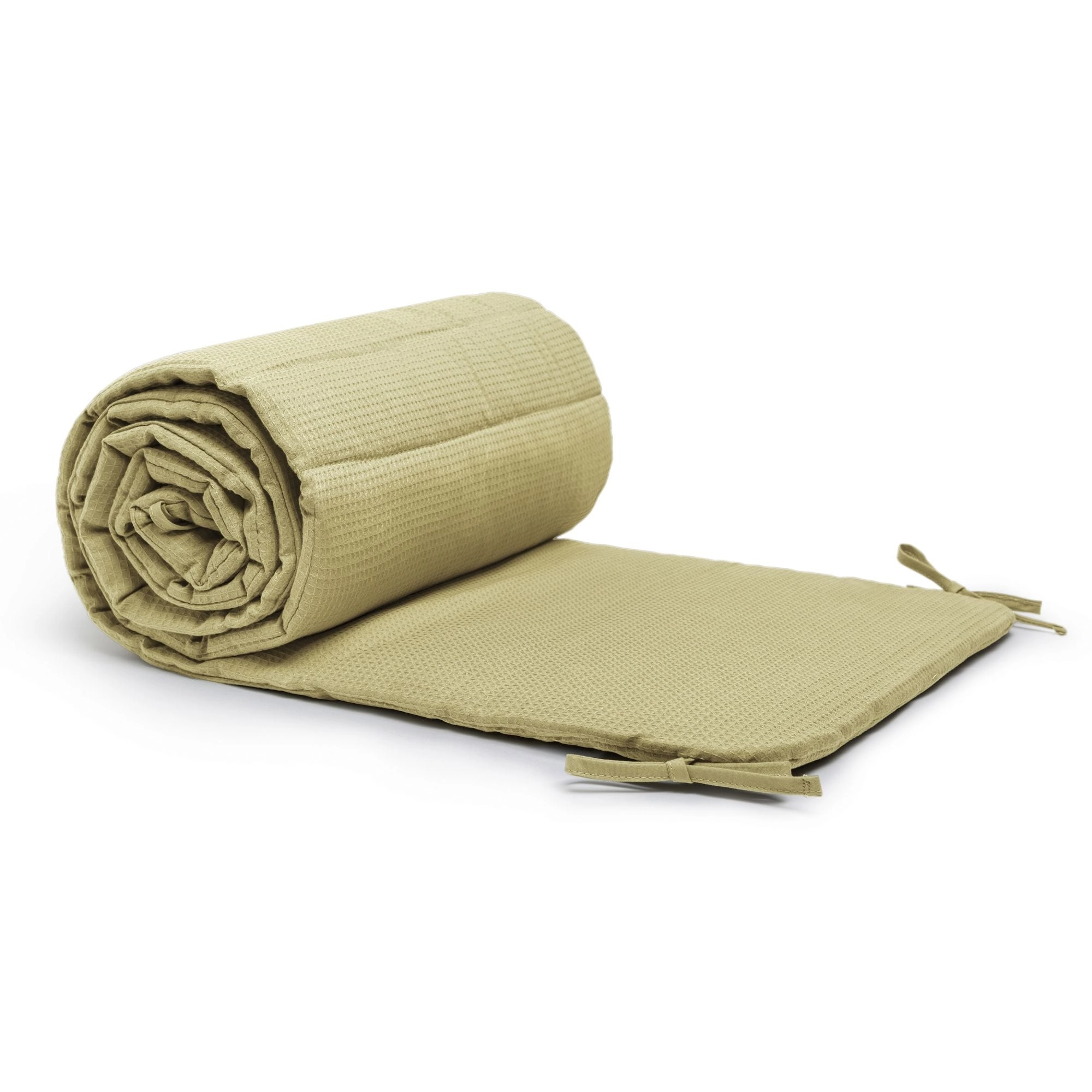 Protector de cuna Nest - HoneyComb Green tea