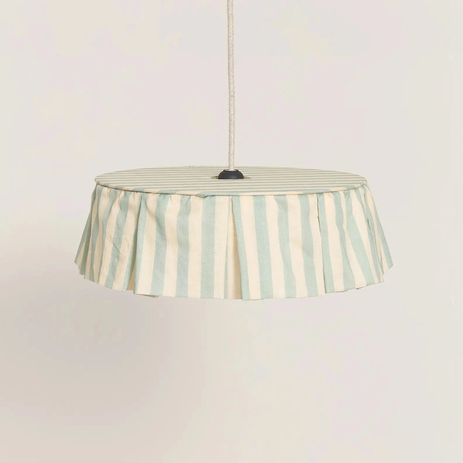 Lámpara colgante Vibes 40 cm - Turquoise stripes