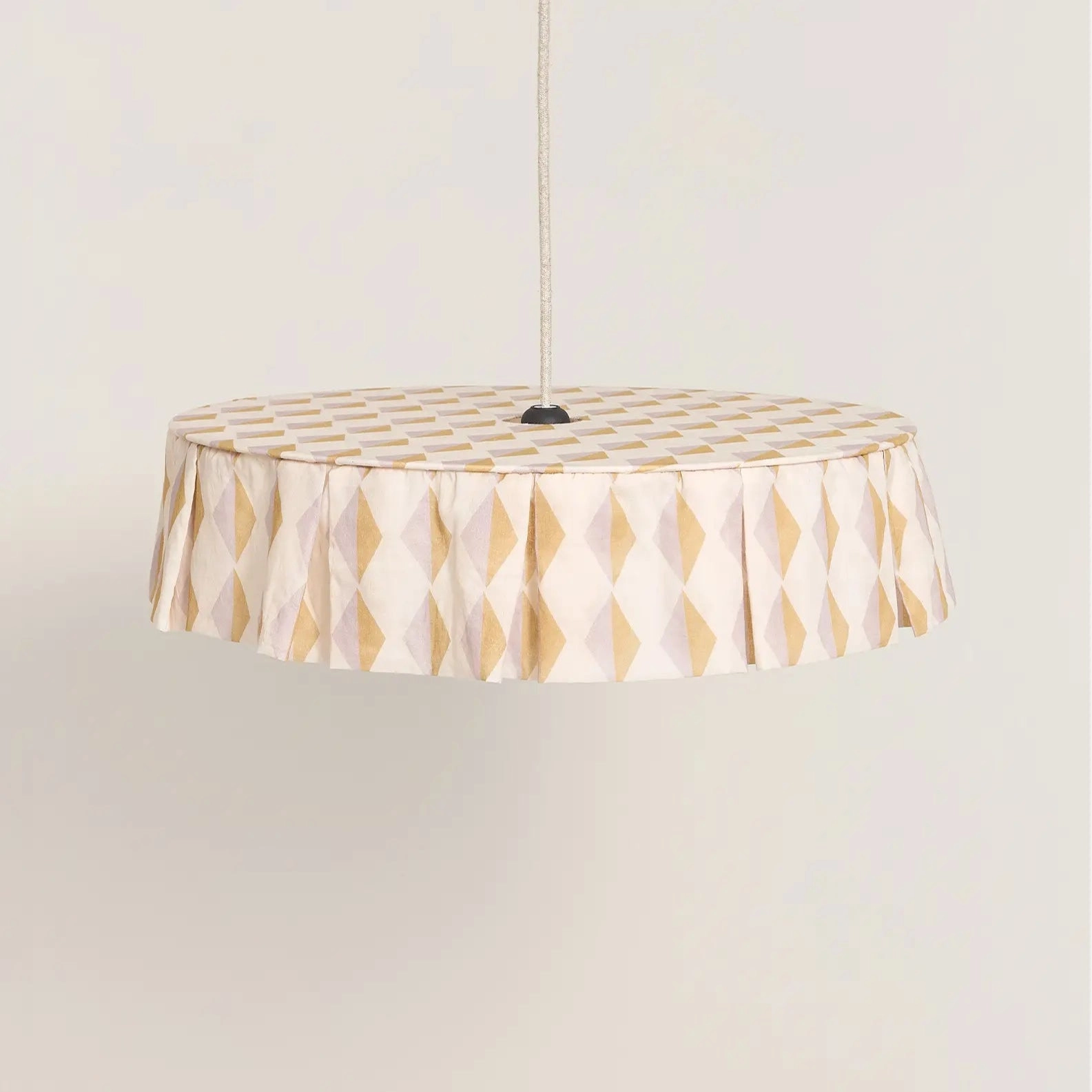 Lámpara colgante Vibes 50 cm - Mustard lilac harlequin