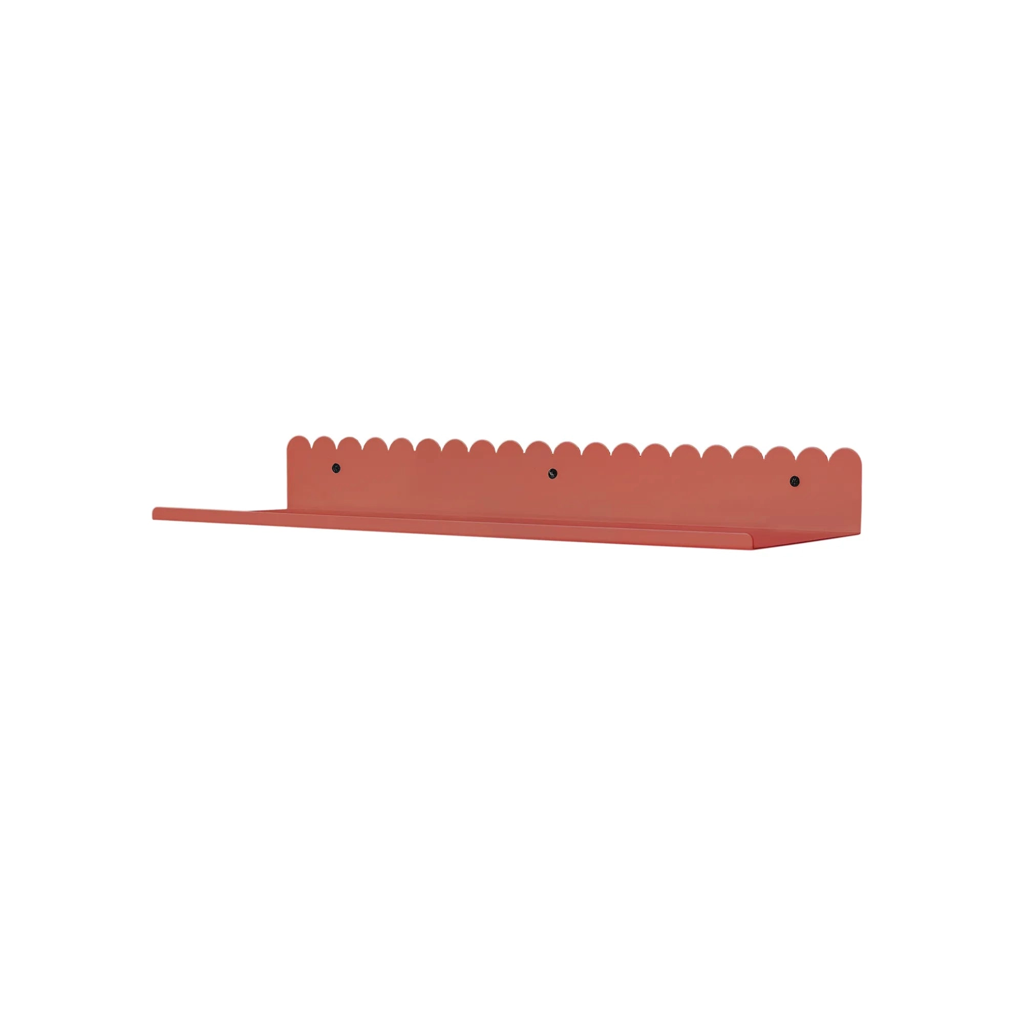 Repisa metálica vibes - Burnt red - 50 cm