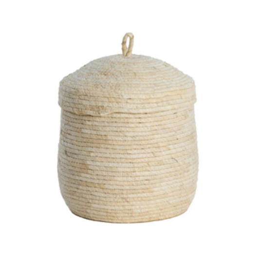 Canastos La mar - Crema - ø30 x 31 cms