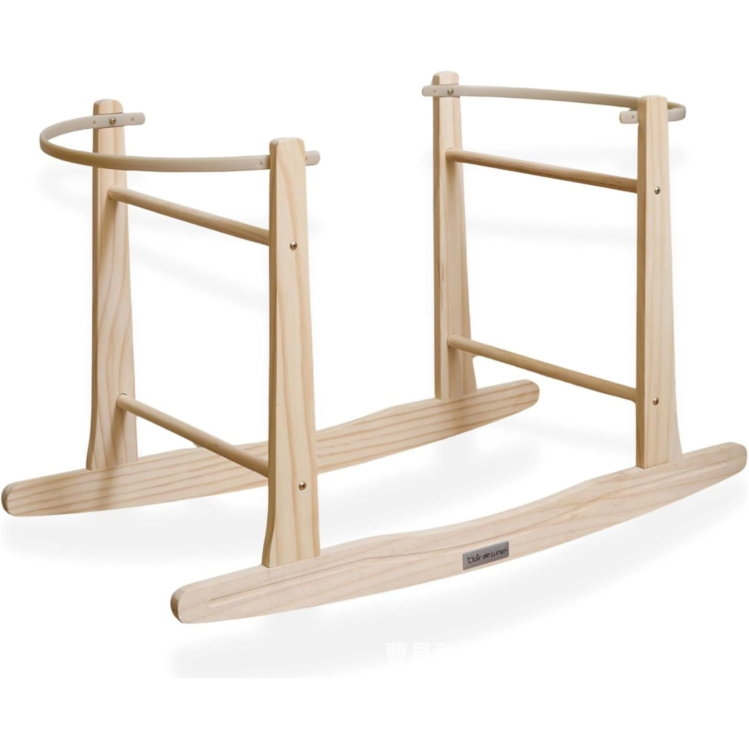 Soporte para capazo / moisés con balancín - natural