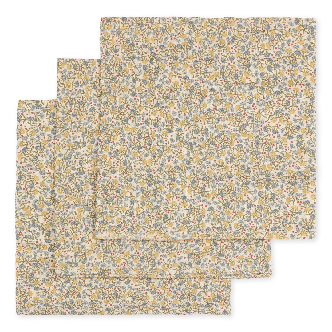 Set 3 Tutos Muselina - Jardin de fleurs