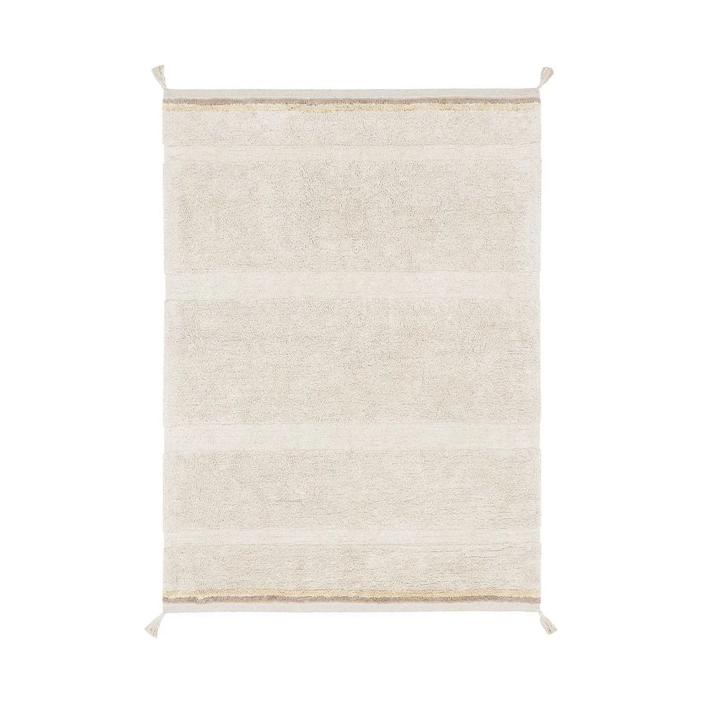 Alfombra lavable - Bloom Natural - 120x90 cm