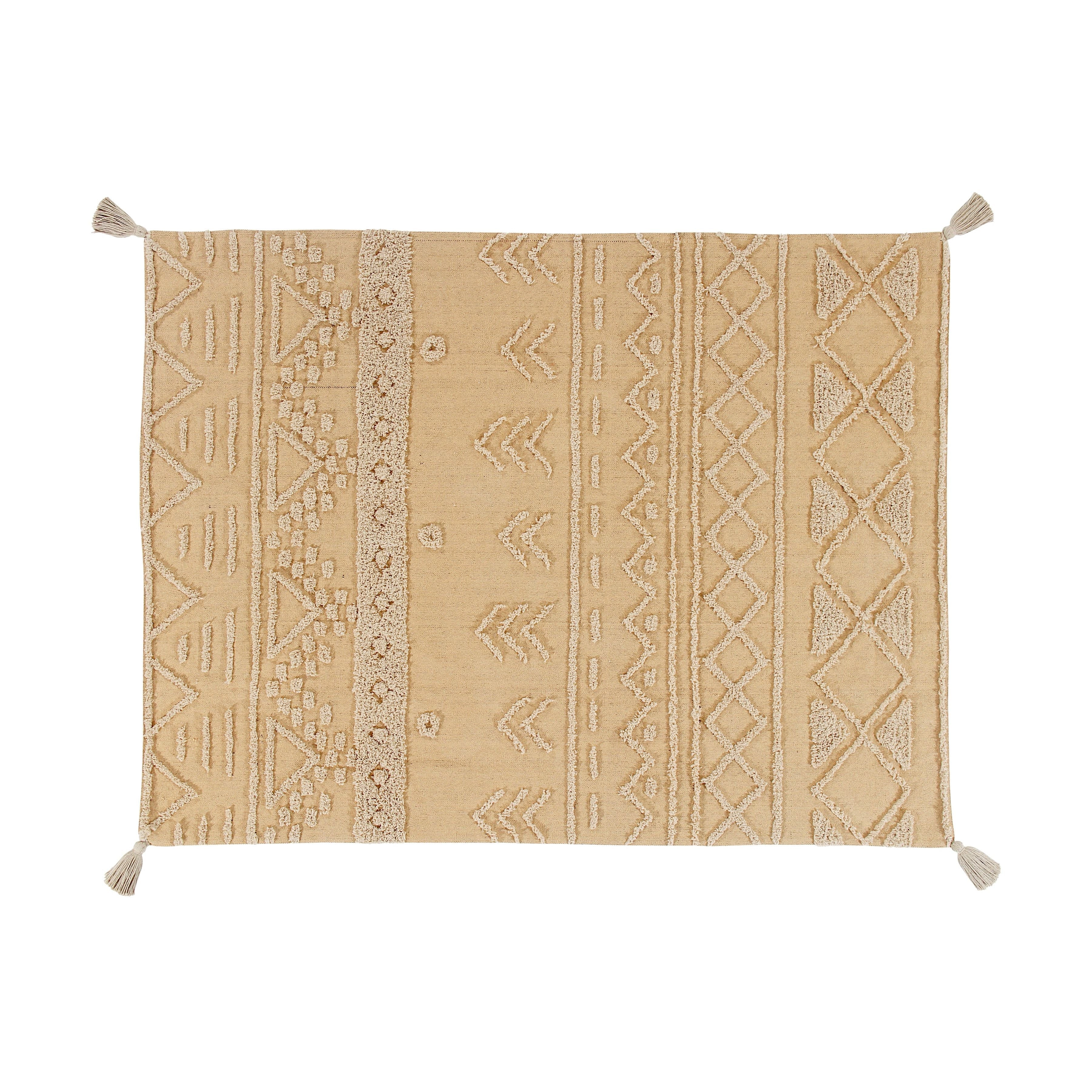 Alfombra lavable tribu - Honey - S (120x160 cm)