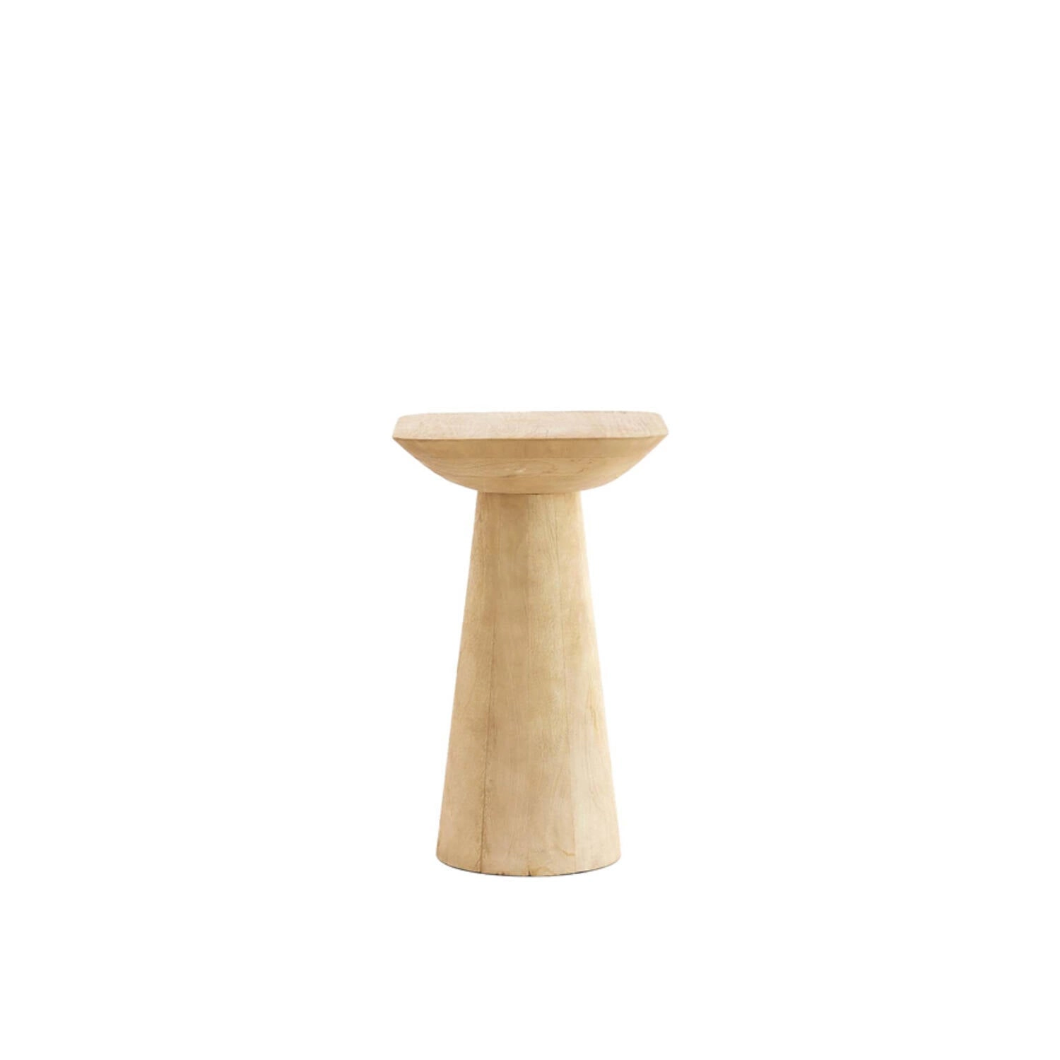 Mesa lateral Camille - Natural - 33x33x53 cm