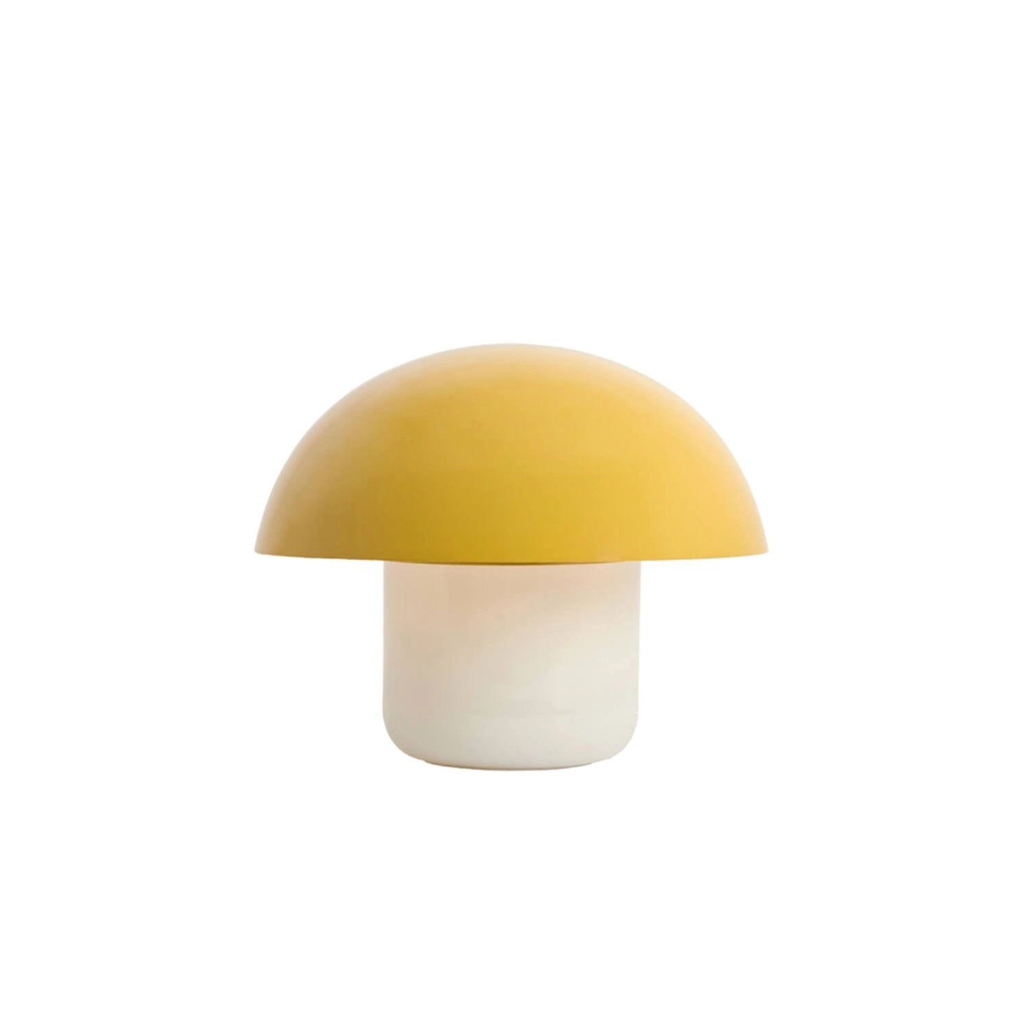 Lámpara sobremesa - Hongo bicolor Ø30x25 cm 2 luces - Amarillo