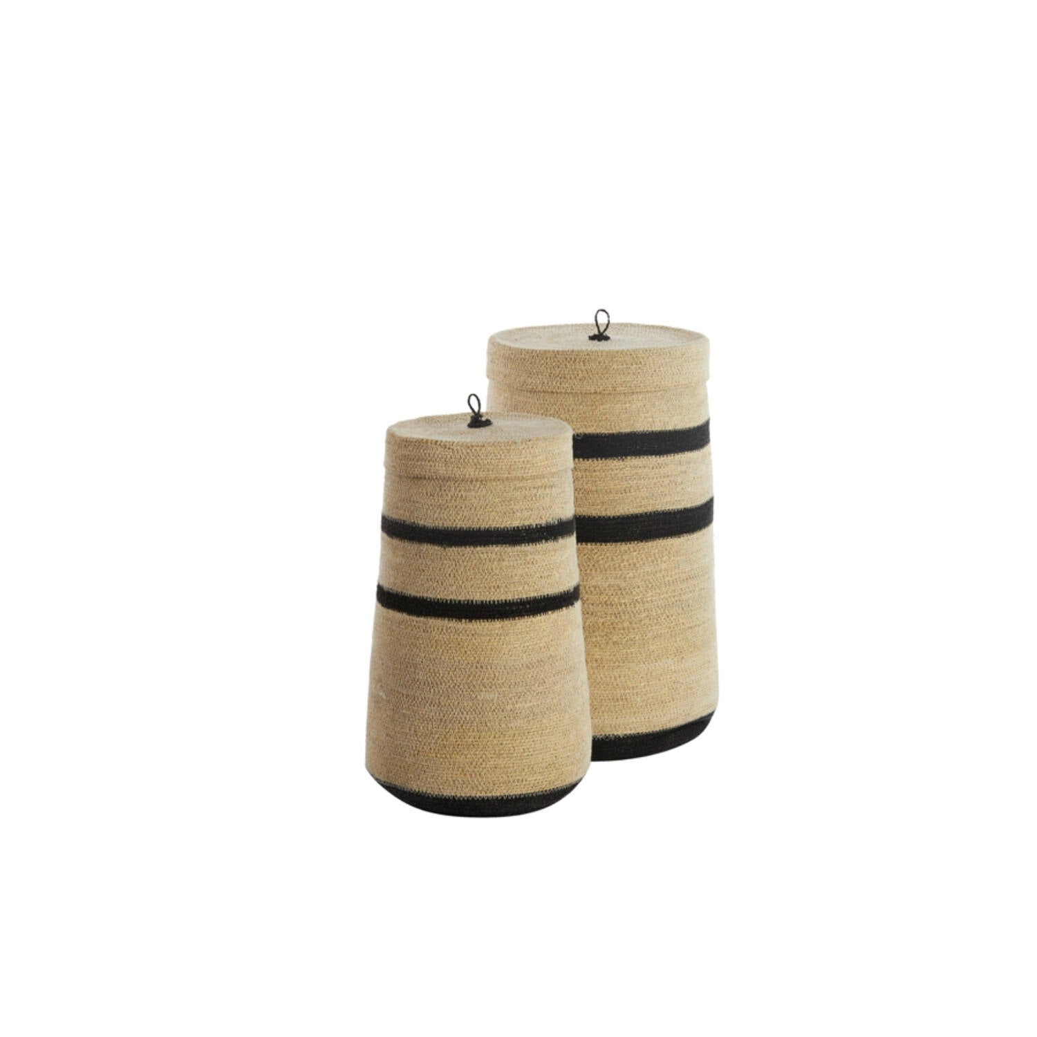 Canastos Sicilia black - Set de 2