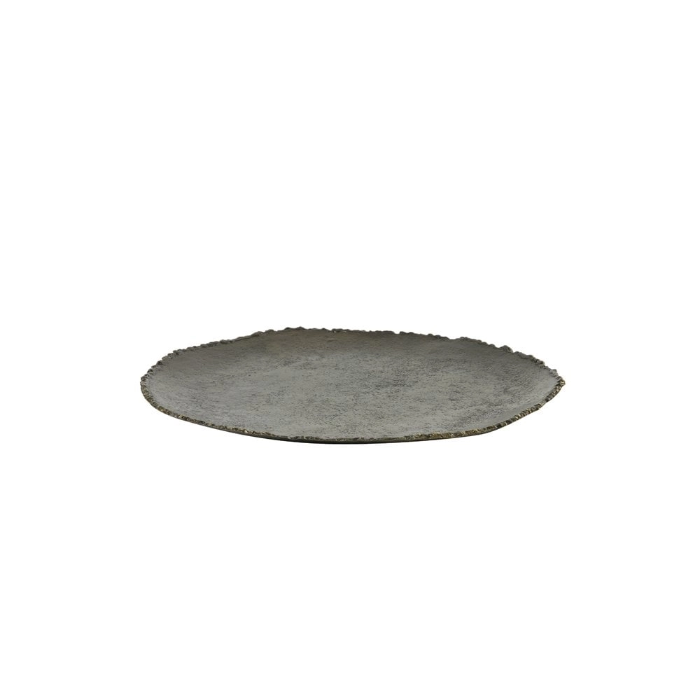 Plato decorativo / Centro de mesa - Xito - Bronce Envejecido