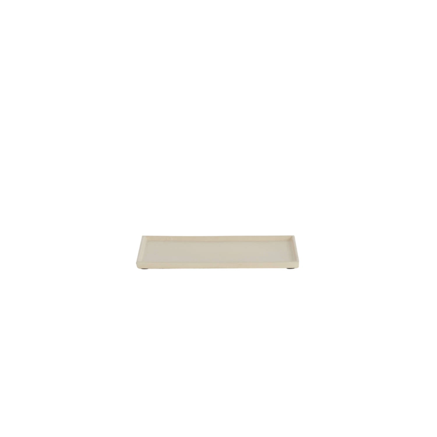 Bandeja Decorativa Simply rectangle M - Crema