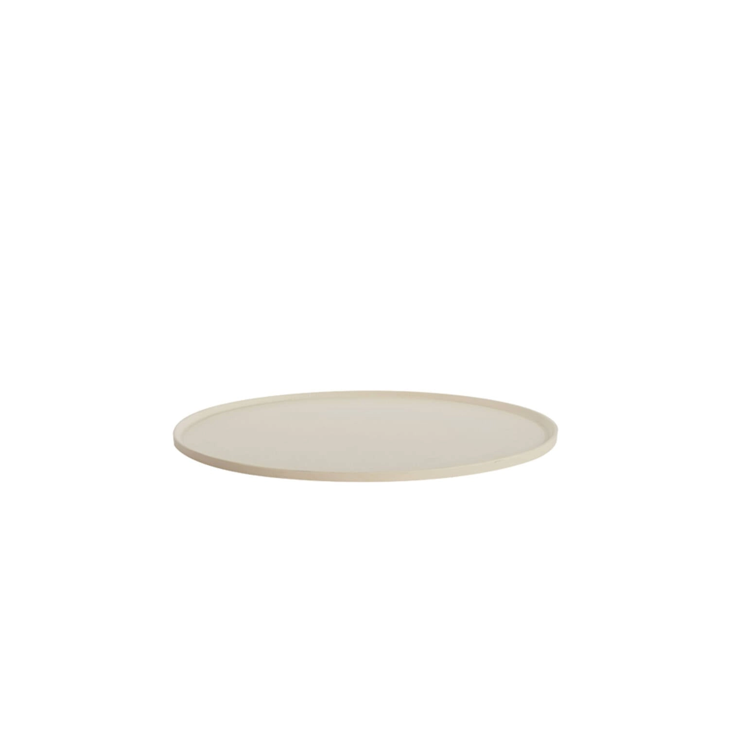Bandeja Decorativa Simply round - large - Crema