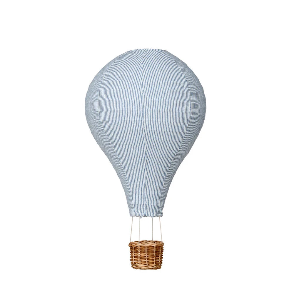 Lámpara colgante Hot Air Balloon - Stripes Blue