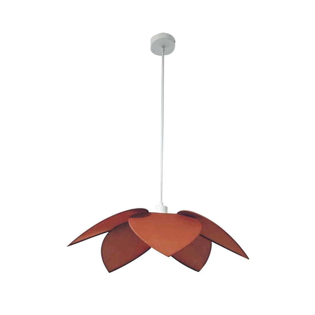 Lampara Colgante Flower - Rouille