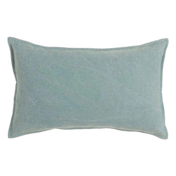 Cojin Rectangular Algodón - Celeste