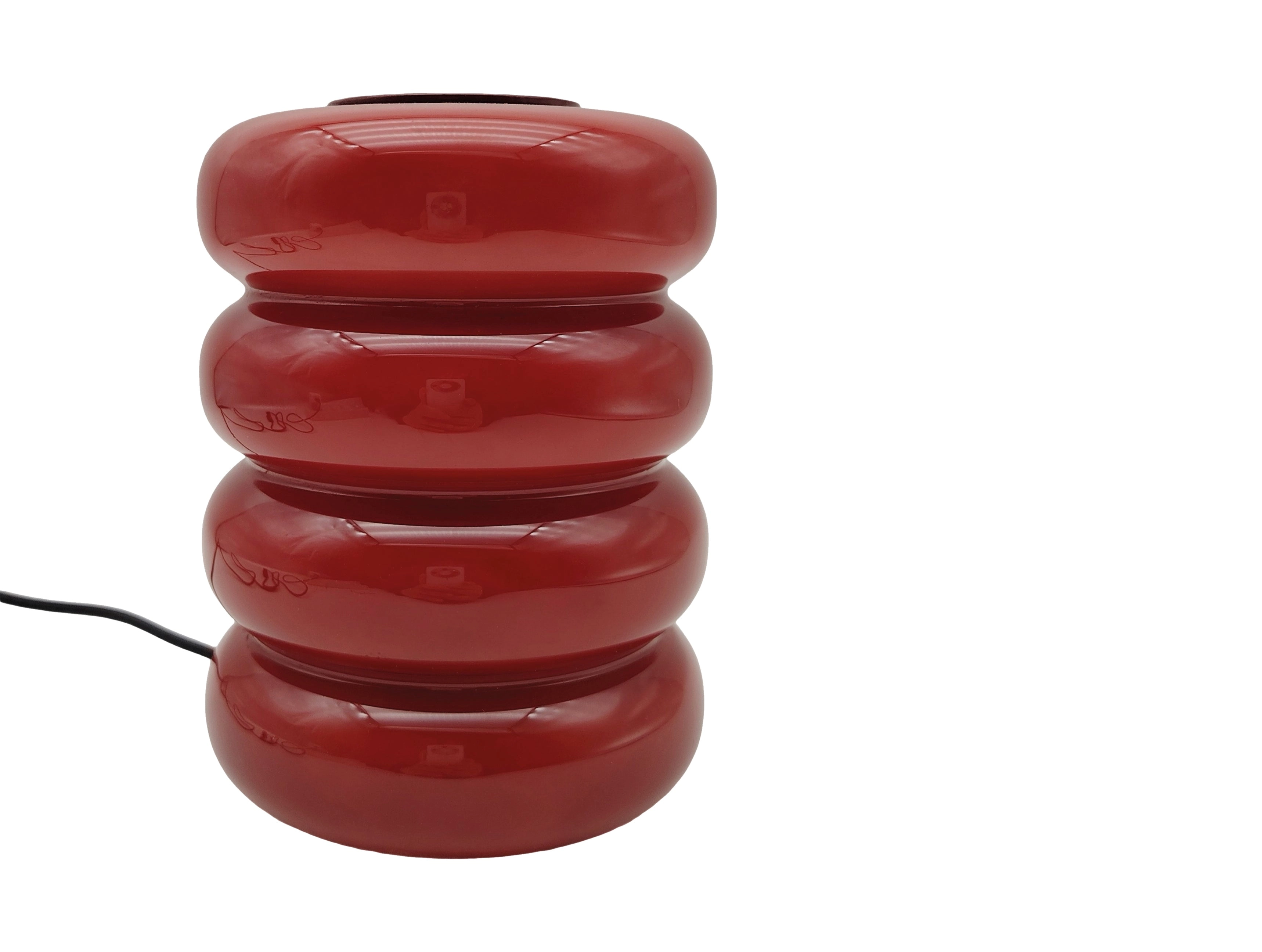 Lámpara sobremesa rings - Burgundy red