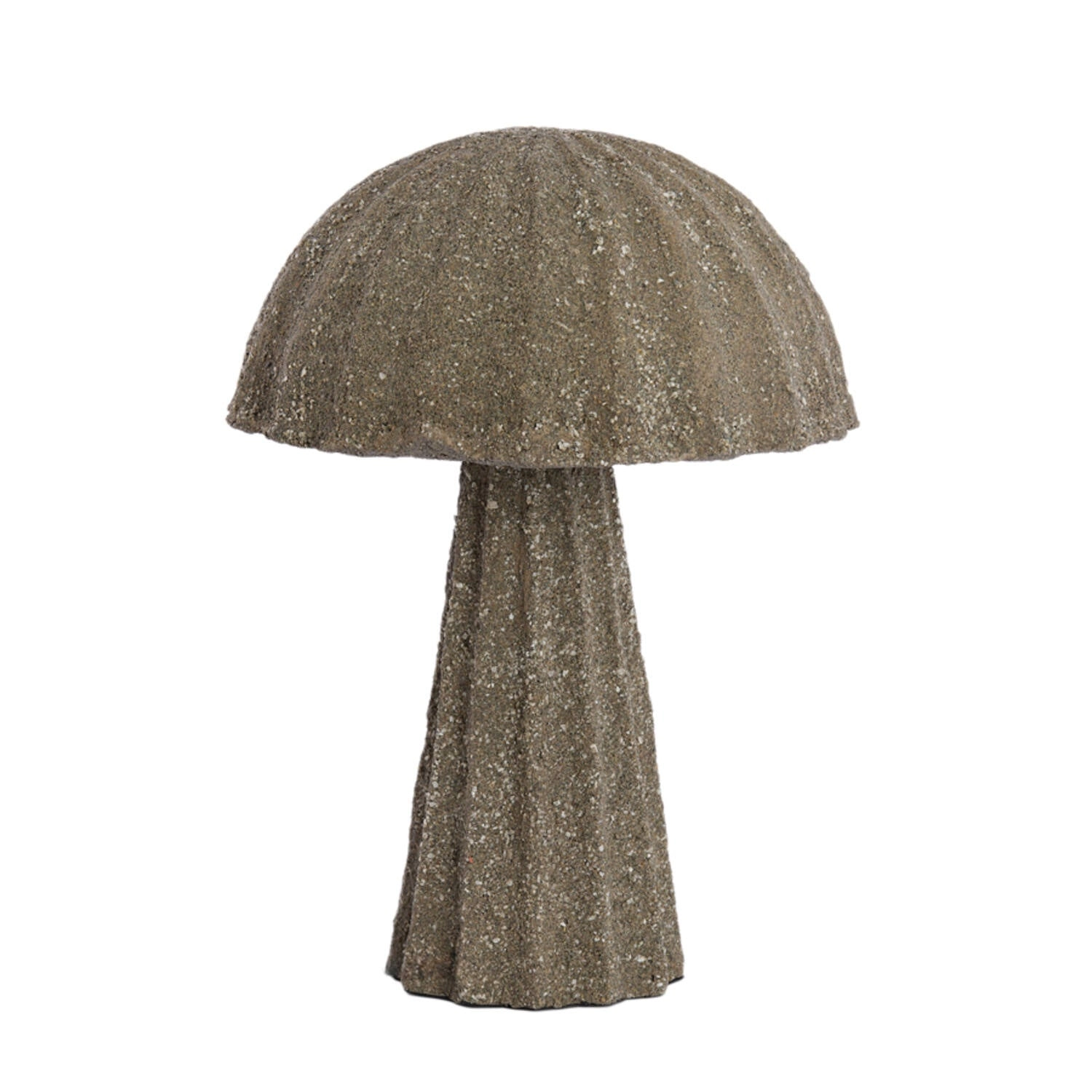 Lámpara sobremesa papier - Mushroom ondulated - Ø36x48 cm