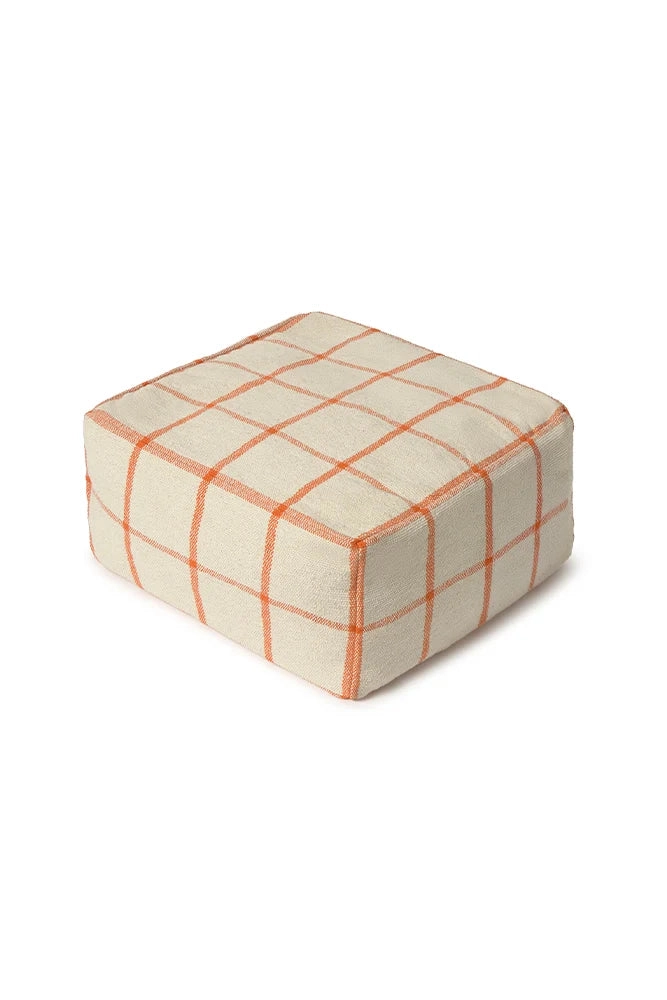Pouf Geo block - Natural