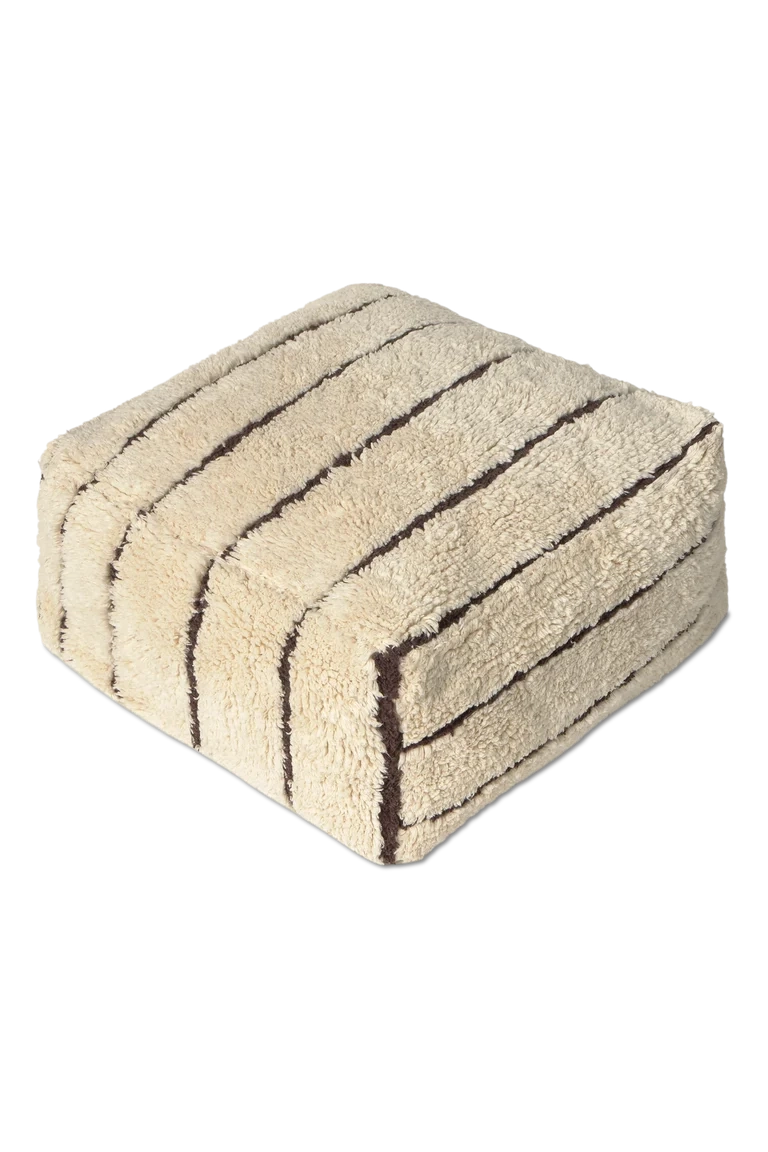 Pouf Lines - Natural