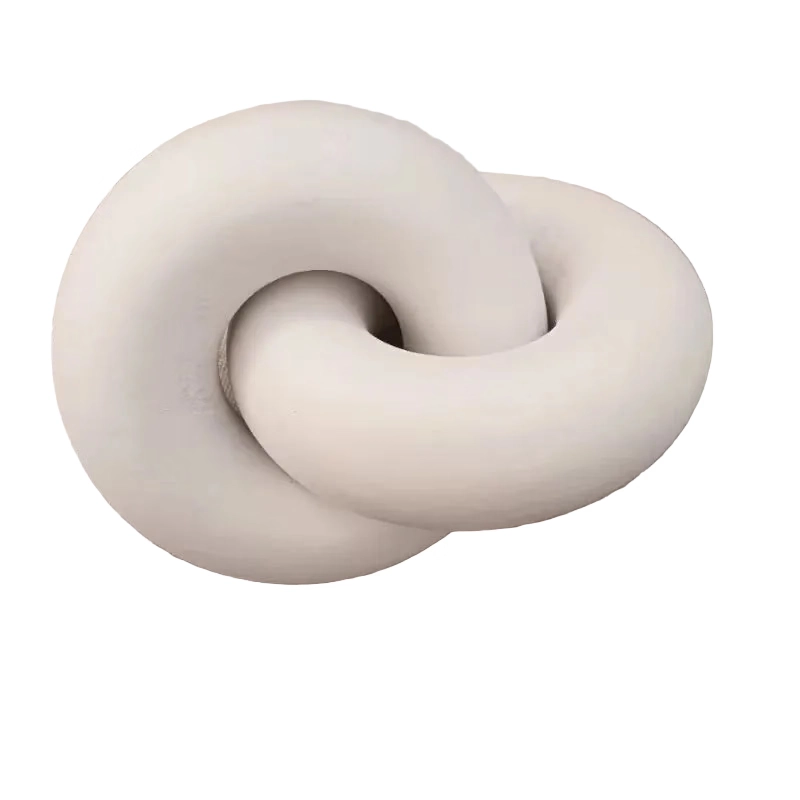 Figura decorativa nudo de madera