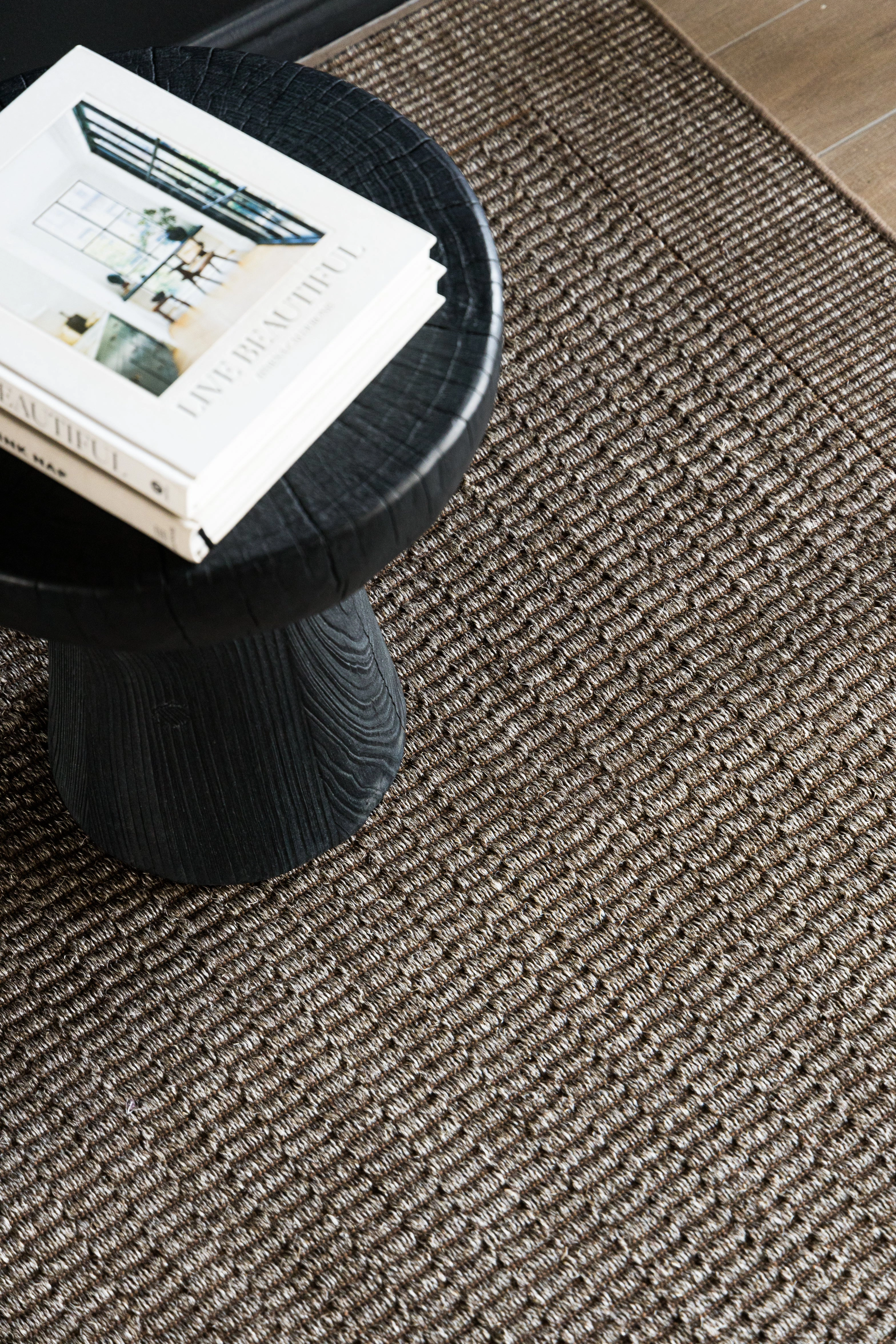 ALFOMBRA SISAL KIWI TAUPE DT 3438 - 150 CM X 150 CM