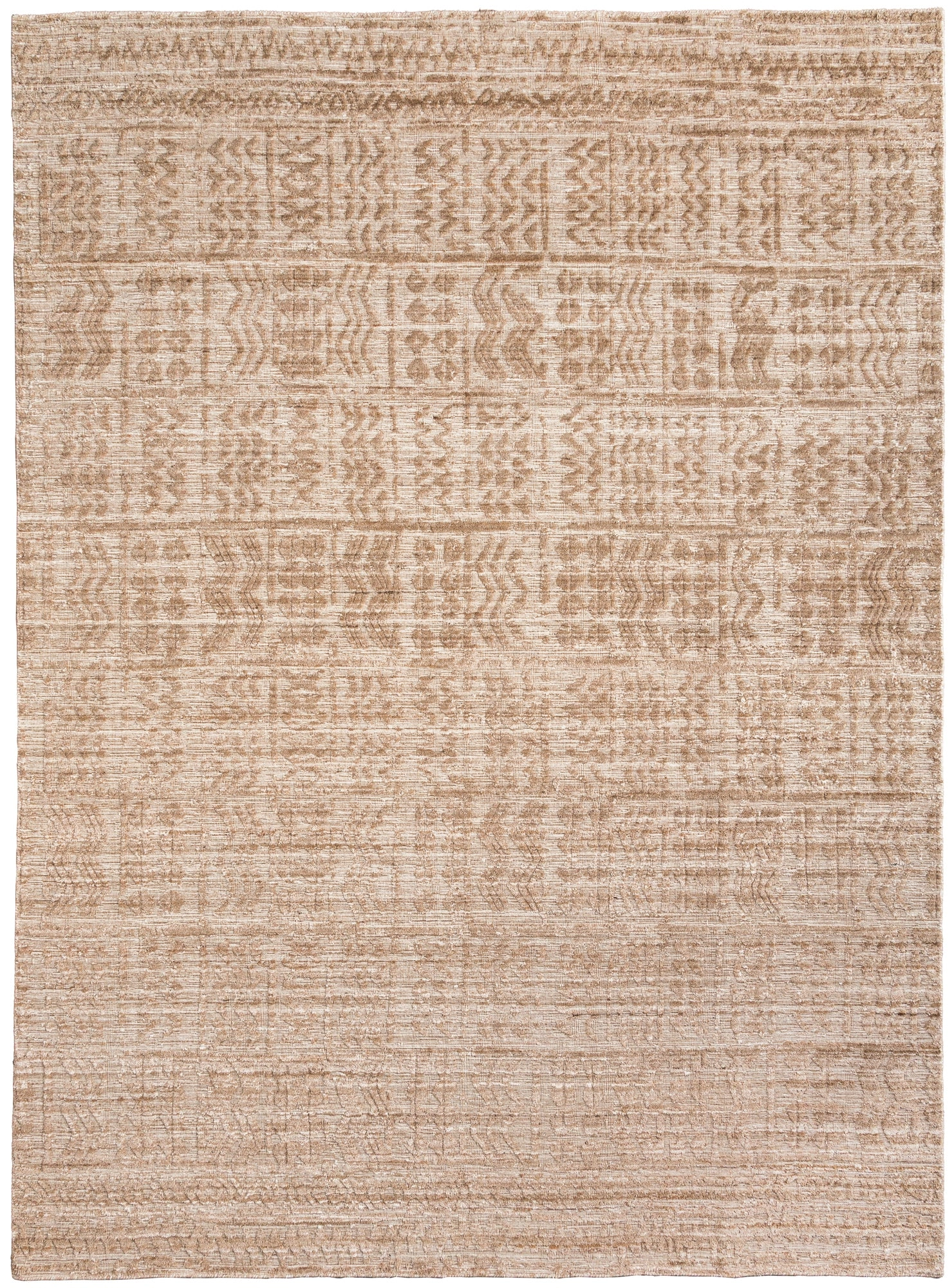 ALFOMBRA UMA VINTAGE WHITE NATURAL DT 3093 - 300 CM X 400 CM
