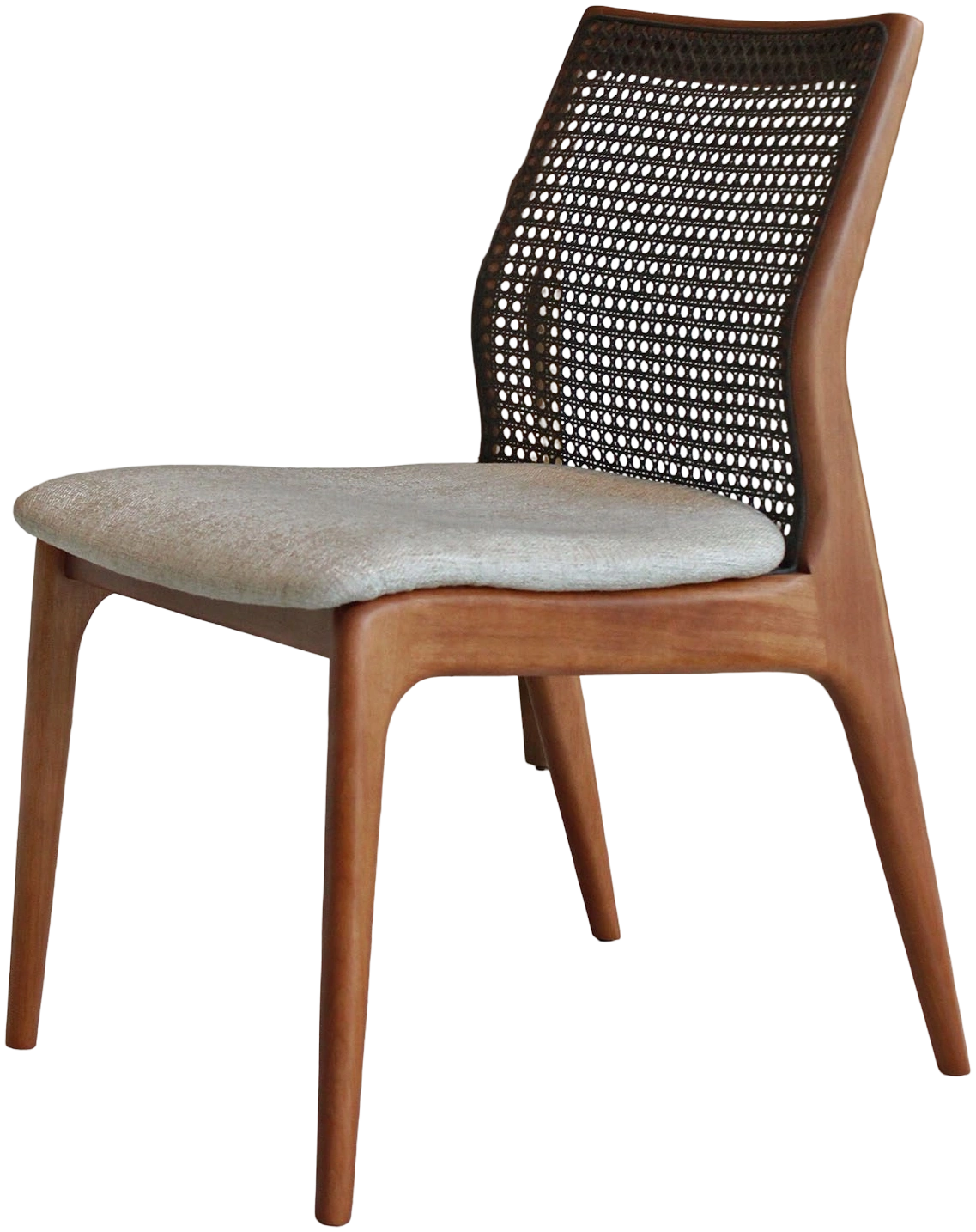 SILLA TEO MALTO JUNCO NEGRO TAPIZ AQUACLEAN