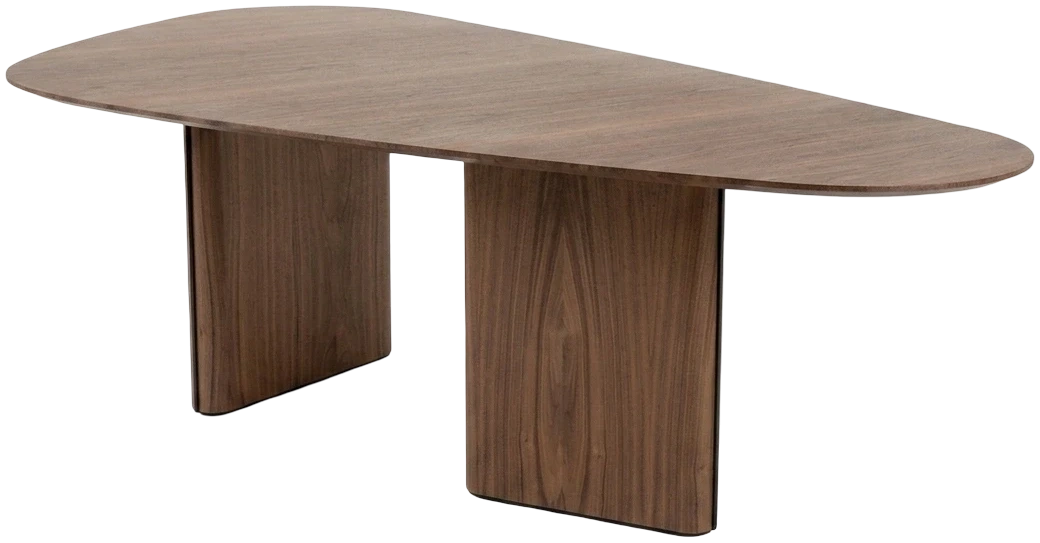 Mesa comedor Orgánica Runa 260×130 Nogueira