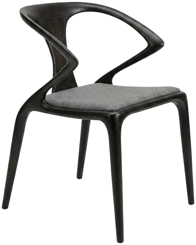 Silla Milán negra
