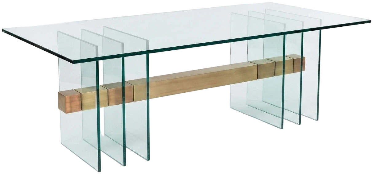 Comedor Boston barra bronce