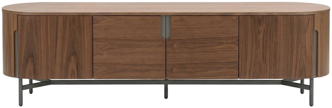 GABINETE SENZO NOGAL 220*50*60