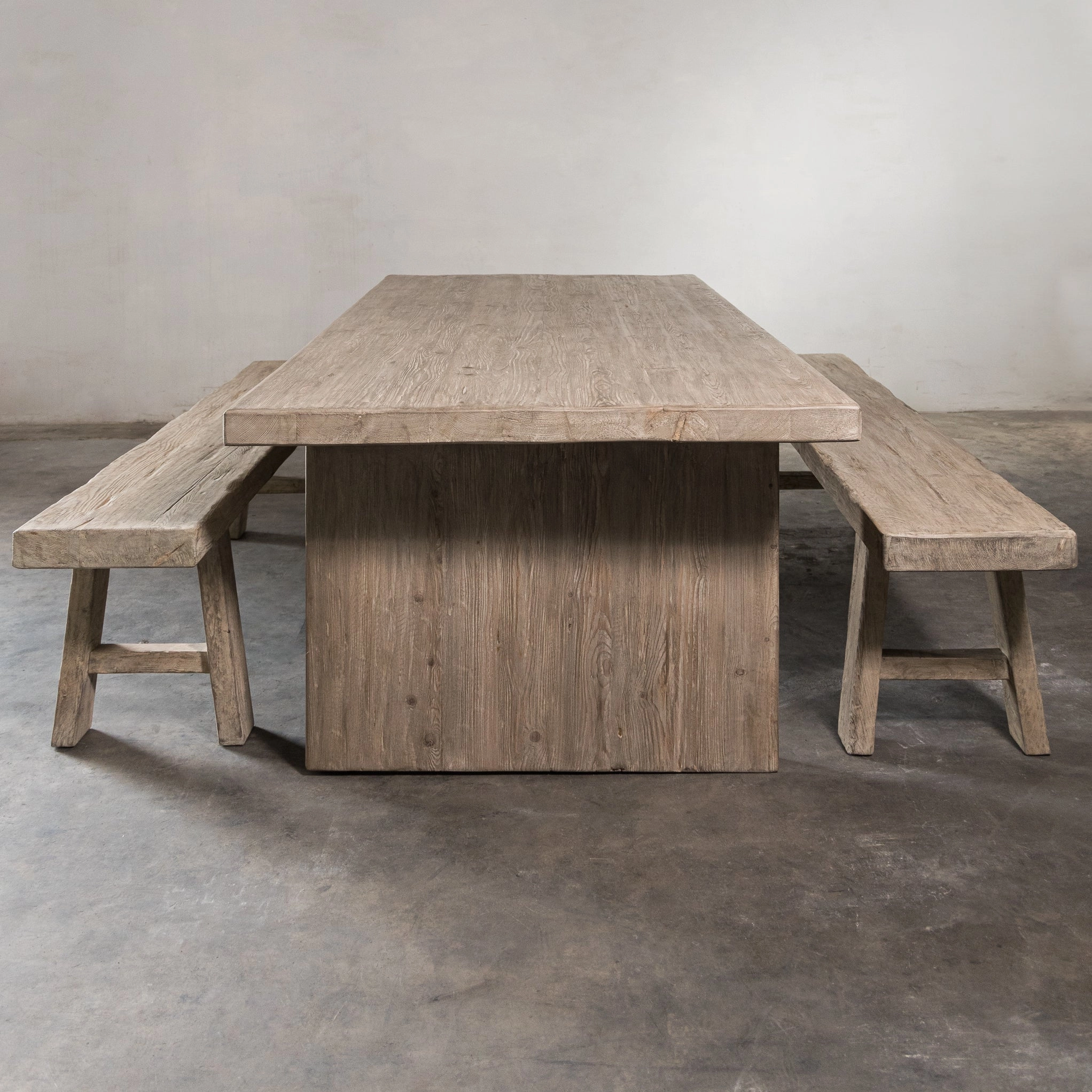 Set de Comedor con Banca - 210 × 110 × 76 CM