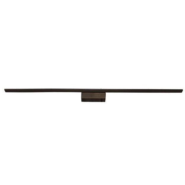 Apliqué metal negro bordes dorado luz indirecta 72 cm LED 8 W - TOAP0006