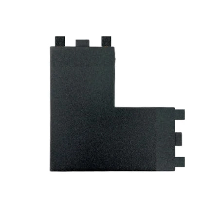 Unión tipo L horizontal para riel magnético ultra slim negro - KOCO0003